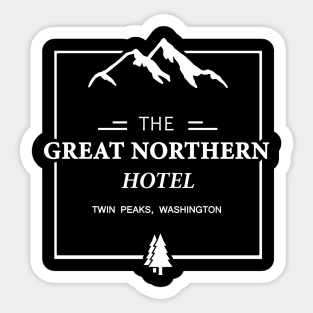 The Great Northern Hotel - Twin Peaks Sticker